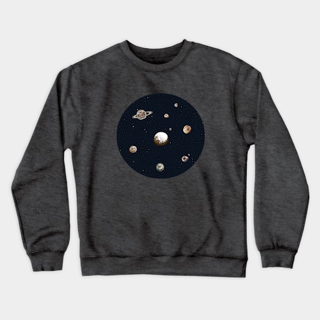 Hedgehog Galaxy Crewneck Sweatshirt by TenomonMalke